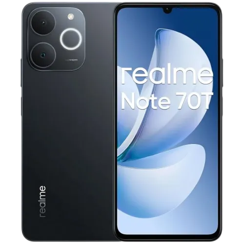 Realme Note 70T 4GB/128GB Negro 6,74 pulgadas IPS 90Hz 50MP 6000mAh