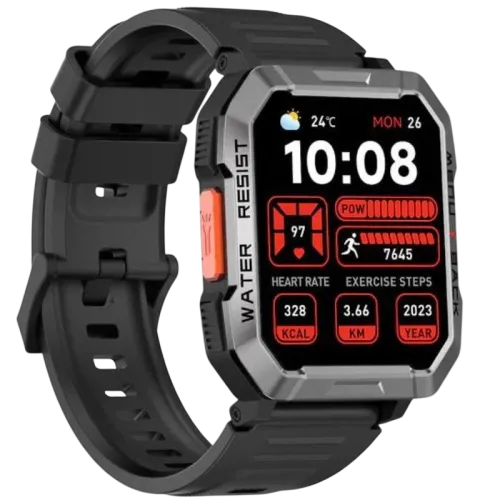 Blackview W60 Negro 2,01 pulgadas TFT 30 días +100 deportes IP68 Smartwatch