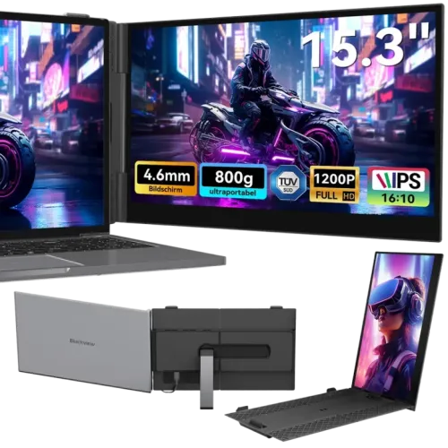 Blackview SCM8 Gris 15,3 pulgadas IPS Monitor