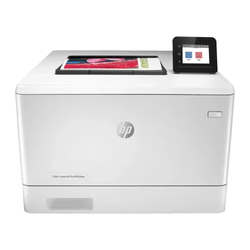 HP Color LaserJet Pro M454dw Dúplex Automático Blanco WiFi Ethernet 27ppm pantalla táctil Impresora láser