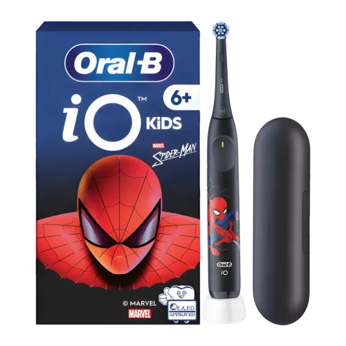 Oral-B iO 2 Kids Spiderman con Estuche de Viaje Cepillo de dientes eléctrico