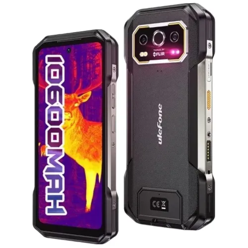 Ulefone Armor 27T Pro 5G 12GB/256GB Negro Rugged IP68/IP69K 6,78 pulgadas IPS 120Hz 64MP 10600mAh 33W NFC