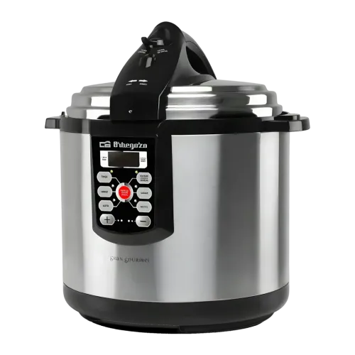 Orbegozo HPE 8075 8L 1400W Negro/Acero inoxidable Olla a presión eléctrica