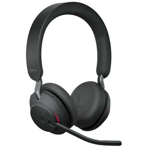 Jabra Evolve2 65 MS Stereo Negro Diadema Bluetooth 5.0 Auriculares inalámbricos