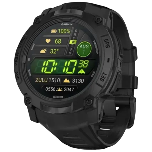 Garmin Instinct 3 Tactical Edition 50 mm Negro 1,3 pulgadas AMOLED 24 días 10ATM Smartwatch