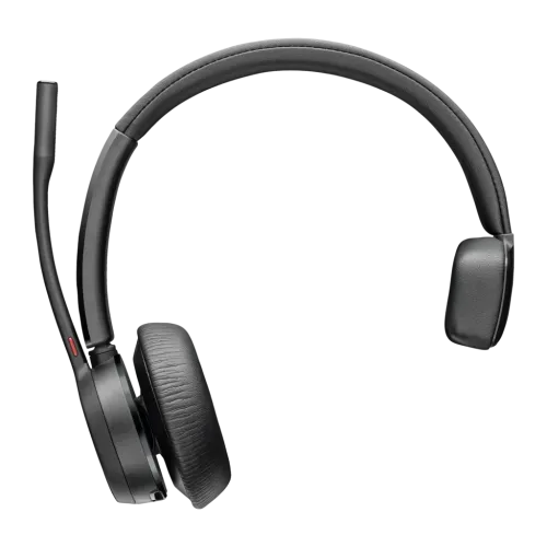 Poly Voyager 4310 USB-A Reducción de ruido Negro Diadema Bluetooth 5.1 24h Auriculares inalámbricos
