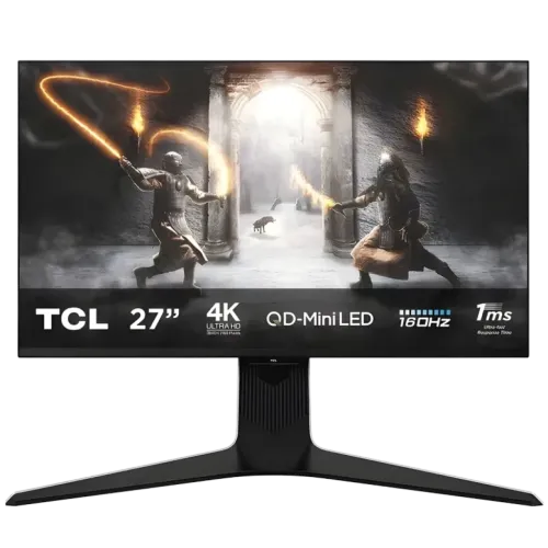 TCL R83 27R83U Negro/Blanco 27 pulgadas 4K HVA Mini LED 160Hz 1ms HDR1400 Monitor