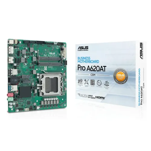 ASUS AMD A620A AM5 DDR5 SO-DIMM ECC Mini-ITX Verde 90MB1L5M-M0EAYC Placa base