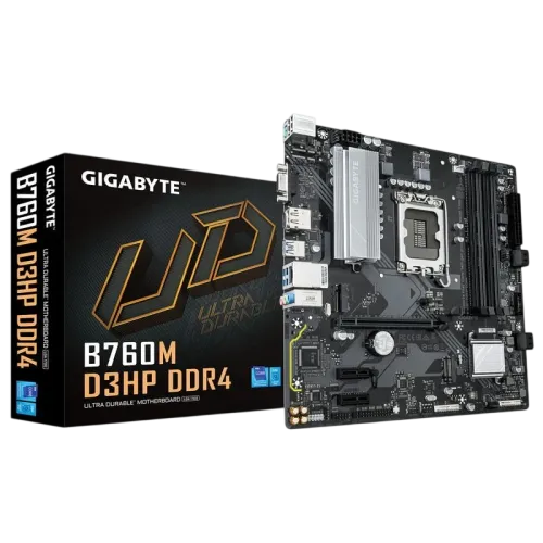 Gigabyte B760M D3HP DDR4 B760 LGA 1700 micro ATX 2 ranuras M.2 Placa base