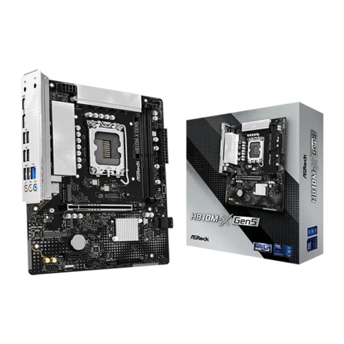 ASRock H810M-X Gen5 Intel H810 LGA1851 DDR5 Micro ATX Placa base