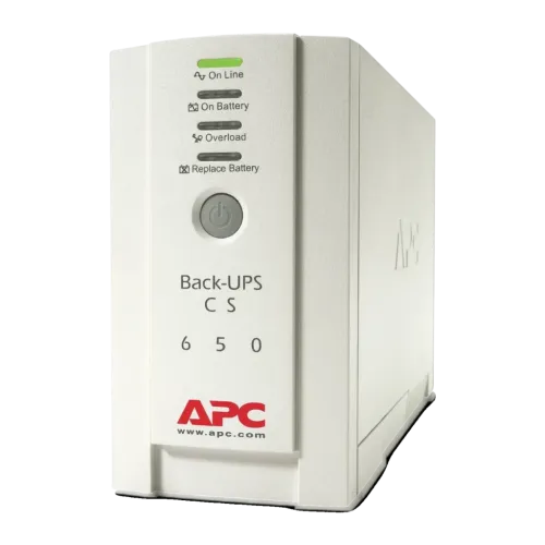 APC Back-UPS CS Línea Interactiva 650VA 400W Beige BK650EI 4 tomas SAI