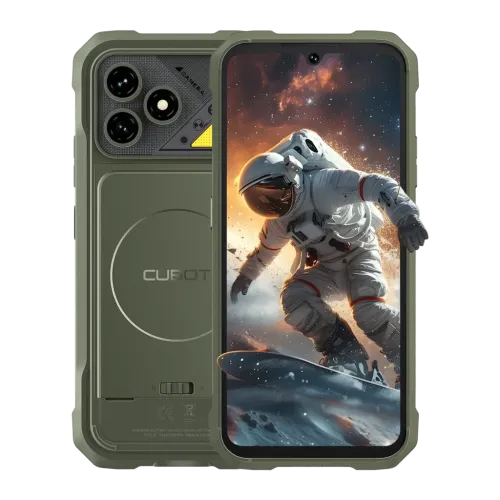 Cubot KingKong Dura 8GB/128GB Verde Rugged IP68/IP69K 6,88 pulgadas 120Hz 64MP 5000mAh x2 extraíbles 20W NFC
