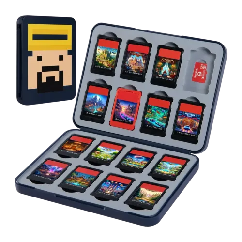 Porta tarjetas FUNLAB Switch Game Card Holder Dave Collab Edition