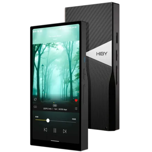 HiBy R6 Pro II 2025 Balanceada 4,4 mm Negro Bluetooth 5.0 128GB DAC Reproductor Hi-Res portátil
