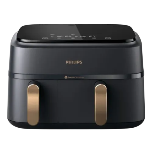 Philips 3000 Series NA352/00 Doble cesta 9 L 2750W 8 programas pantalla táctil Freidora de aire