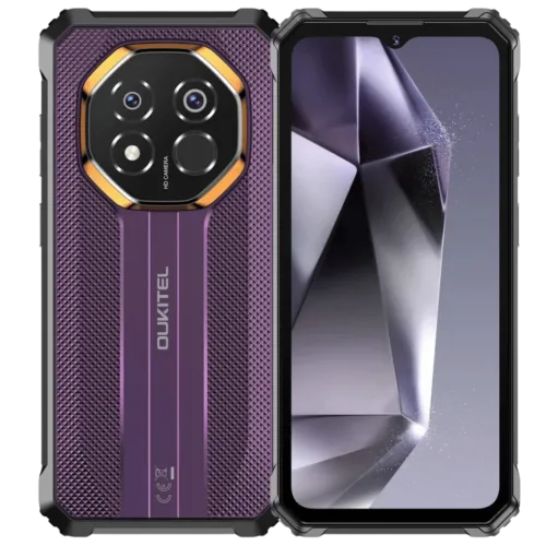 Oukitel G7 4GB/64GB Lila Rugged MIL-STD-810H IP68/IP69K 6,52 pulgadas 90Hz 64MP 10600mAh 18W NFC
