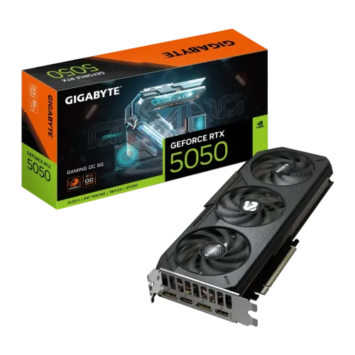 GIGABYTE GeForce RTX 5050 GAMING OC 8GB GDDR6 Tarjeta gráfica