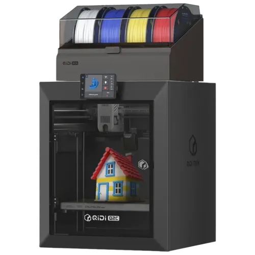 QIDI Tech Q2C Combo FDM 600 mm/s 270 × 270 × 256 mm nivelación automática CoreXY 4,3 pulgadas táctil WiFi Impresora 3D