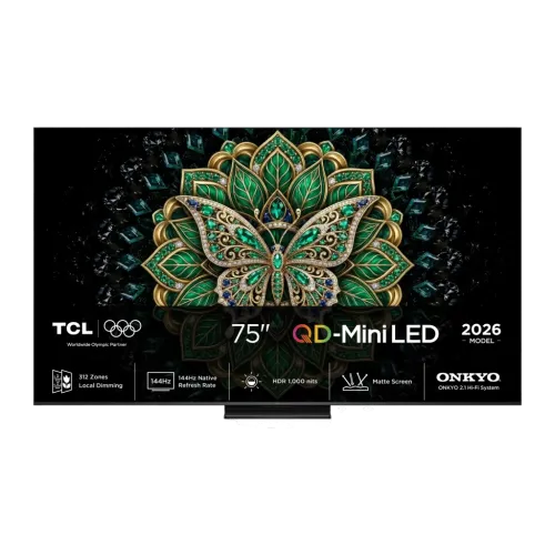 TCL 75C6K Pro 75 pulgadas 4K QD-Mini LED 144Hz Dolby Vision HDR10+ Google TV