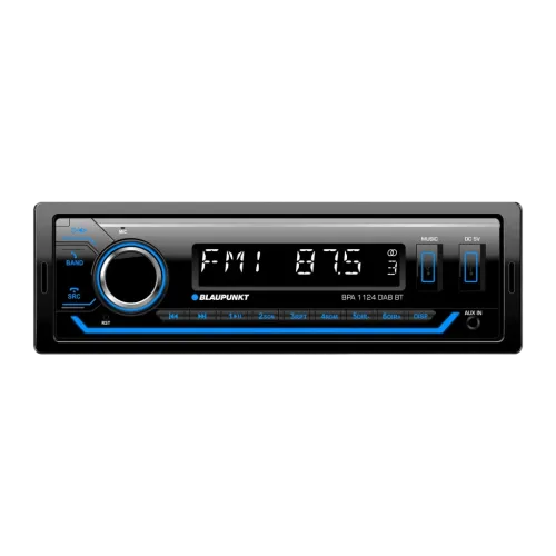 Blaupunkt BPA 1124 DAB BT Negro 1DIN Bluetooth 5.0 Autorradio