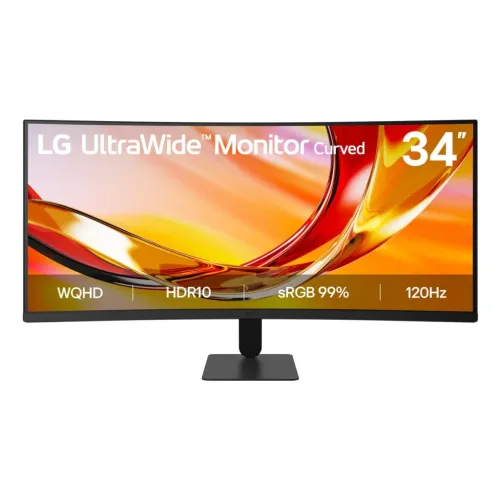 LG 34U601B-B 34 pulgadas 2K VA 120Hz curvo UltraWide Monitor