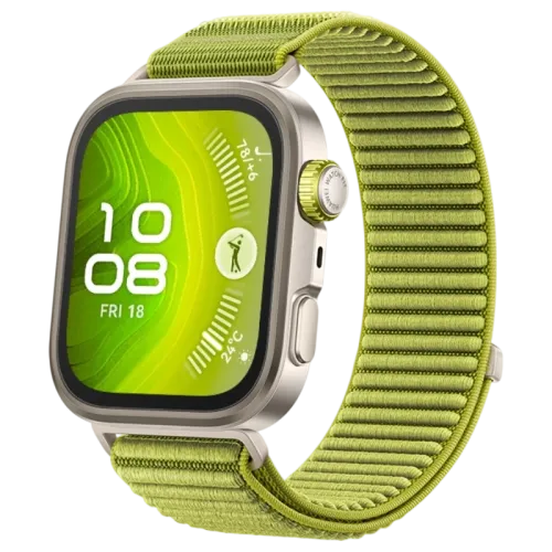 Huawei Watch Fit 4 Pro Verde 1,82 pulgadas AMOLED GPS NFC 10 días +100 deportes 5ATM