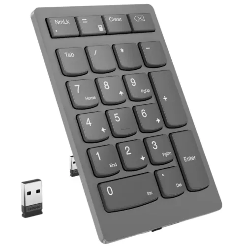 Lenovo Go 4Y41C33791 universal RF 2.4GHz Teclado numérico inalámbrico recargable