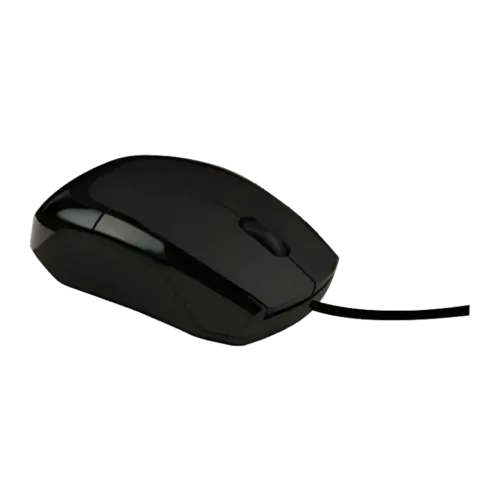 T'nB Shark Mini USB Negro 800 DPI 2 botones Ratón