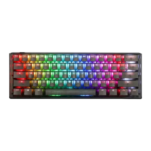 Ducky ONE 3 Aura Black Mini 60% Cherry MX Rojo RGB Teclado gaming