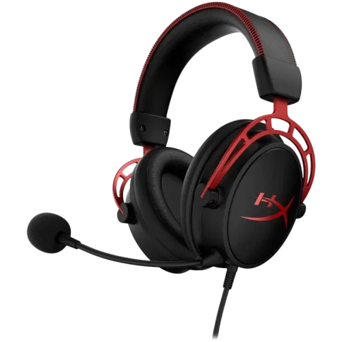 HP HyperX Cloud Alpha Negro/Rojo Diadema con micrófono Auriculares gaming