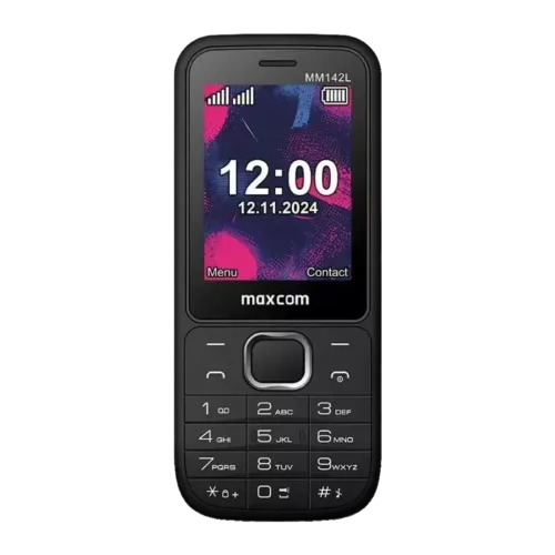 Maxcom Classic MM142L Negro 240x320 2G GSM Dual SIM 2,4 pulgadas 800mAh Móvil básico