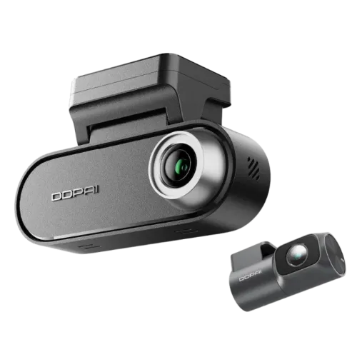 DDPAI N5 Dual 2026 2CH 4K trasera Full HD WiFi 5GHz control por voz 4G supercondensador ADAS Dashcam