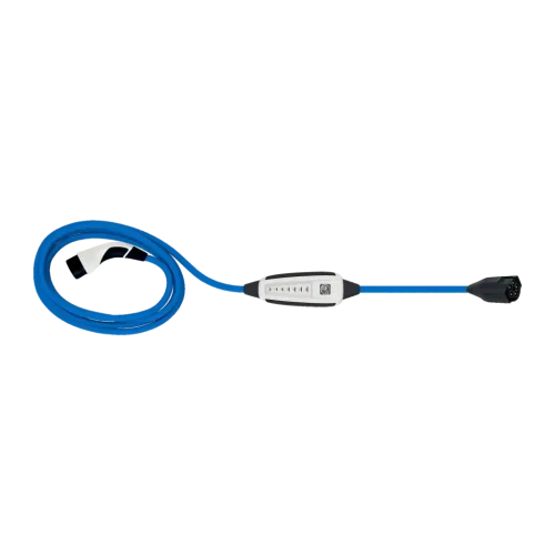 Cargador de coche eléctrico portátil NRGkick Light Set Optimal Blanco 11kW Tipo 2 5m 16A