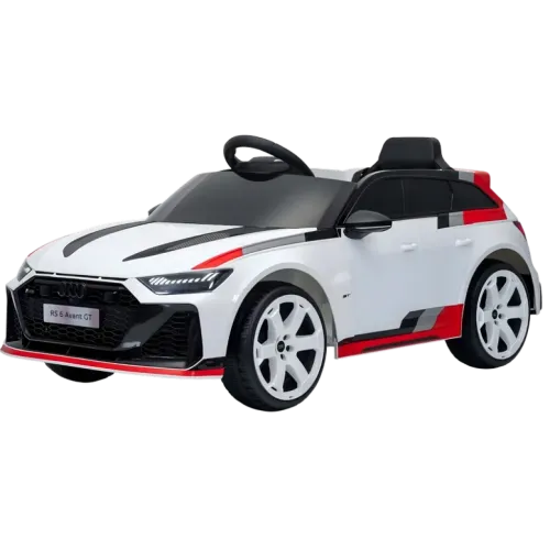 Audi RS 6 Avant GT 12V Mando RC 2.4G 2 motores Coche eléctrico infantil