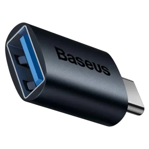 Baseus Ingenuity ZJJQ000001 USB 2.0 Negro Adaptador USB-C a USB-A