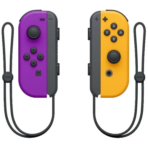 Joy-Con Set Izq/Dcha Nintendo Switch Violeta Naranja Bluetooth Mando