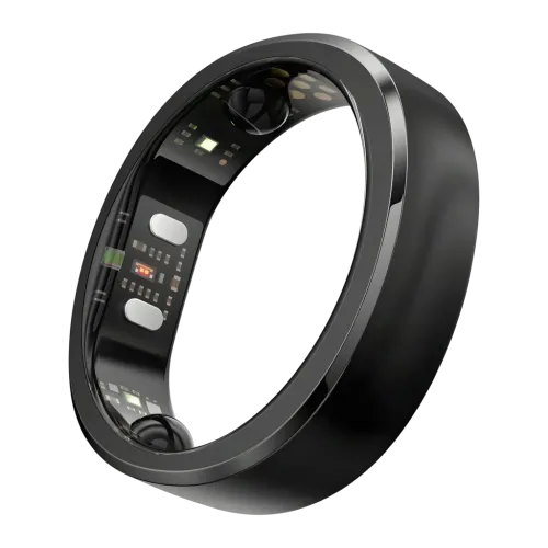 Ringconn Gen 3 Talla 8 Negro Mate Bluetooth Anillo inteligente