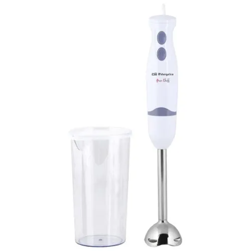 Orbegozo BT 1220 400W 2 velocidades acero inoxidable Batidora de mano
