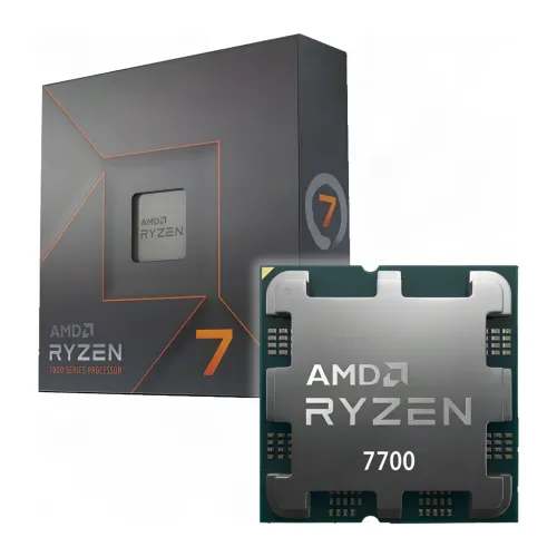 AMD Ryzen 7 7700 Box 8 Núcleos AM5 16 hilos 5,3GHz Procesador