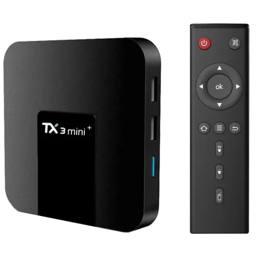 Tanix TX3 Mini Plus 4GB/32GB Negro Android 11 4K WiFi doble banda Bluetooth S905W2 TV Box