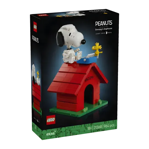 Set de construcción LEGO Ideas 21368 Peanuts: La Caseta de Snoopy 964 piezas