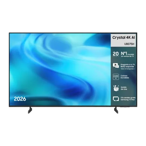 Samsung TU65U8075HU 65 pulgadas 4K LED 120Hz HDR10+ Tizen Smart TV