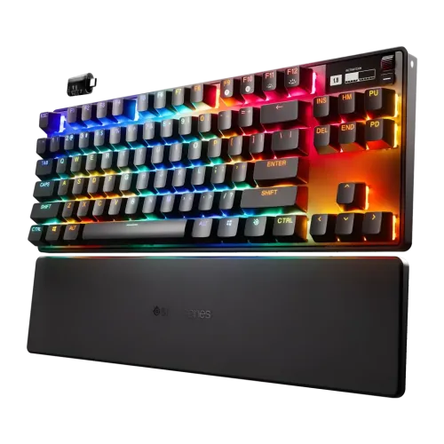 SteelSeries Apex Pro TKL Wireless Gen 3 RGB Bluetooth + 2.4GHz Teclado gaming inalámbrico