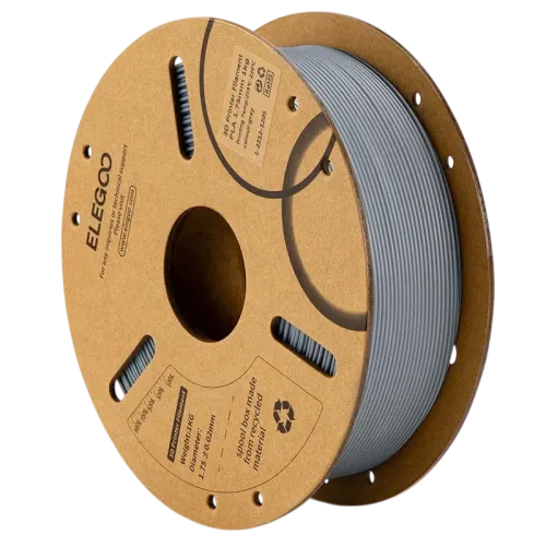 ELEGOO PLA Gris para Impresoras 3D FDM Filamento 1.75mm Bobina de 1kg
