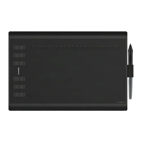 Tableta gráfica Huion Inspiroy Negro 8192 niveles H1060P