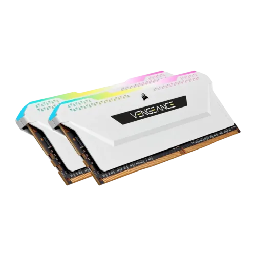 Corsair Vengeance CMH16GX4M2E3200C16W DDR4 16GB CL16 DIMM RGB Memoria RAM