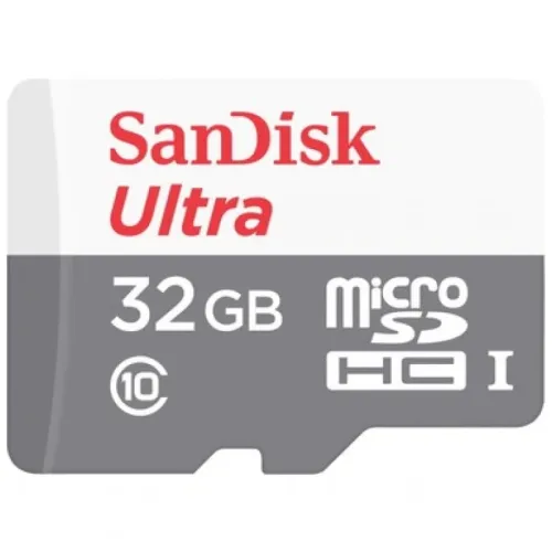 SanDisk Ultra 32GB Clase 10 Tarjeta microSD + Adaptador