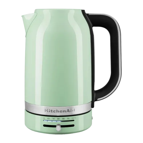 KitchenAid 1,7L 2400W 7 temperaturas Verde 5KEK1701EPT acero inoxidable Tetera eléctrica