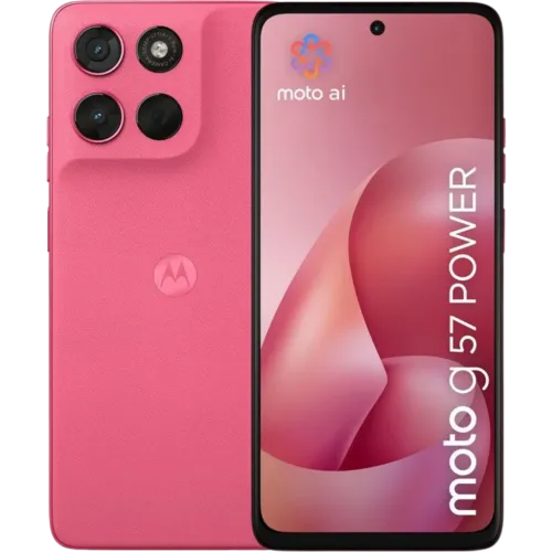 Motorola Moto G57 Power 5G 12GB/256GB Rosa Lemonade 6,72 pulgadas IPS 120Hz 50MP 7000mAh 30W NFC