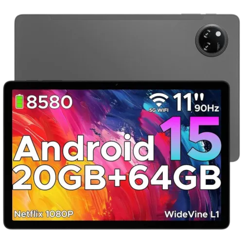 Doogee Tab A9+ WiFi 4GB/64GB Gris 11 pulgadas IPS 90Hz 13MP 8580mAh
